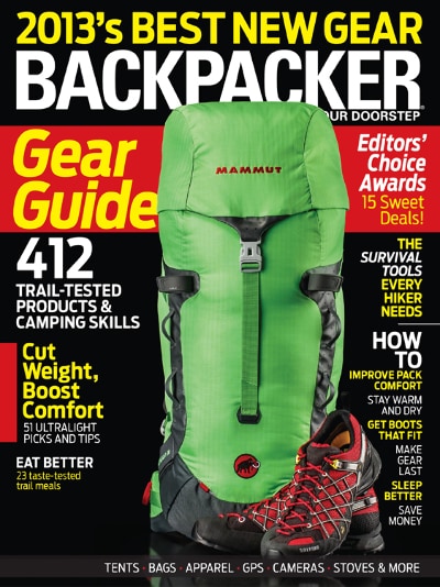 Backpacker Magazine –  $4.99 For a One Year Subscription