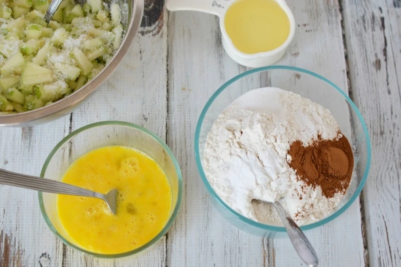 Ingredients for Apple Cake