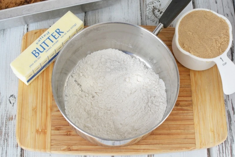 Ingredients for Frosting for Apple Cake