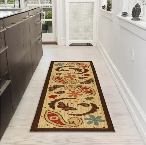 Runner Rug with Rubber Backing, 20″ x 59″