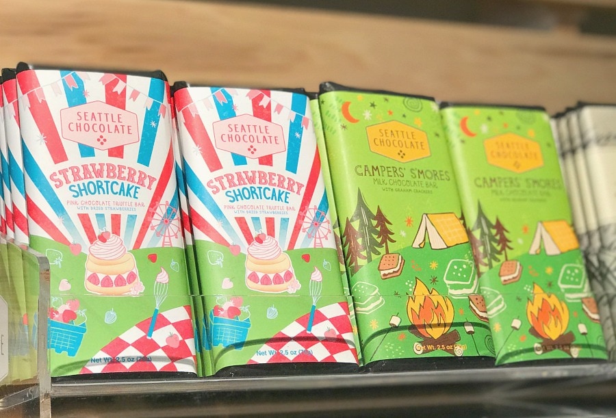 Seattle Chocolate Bar Varieties