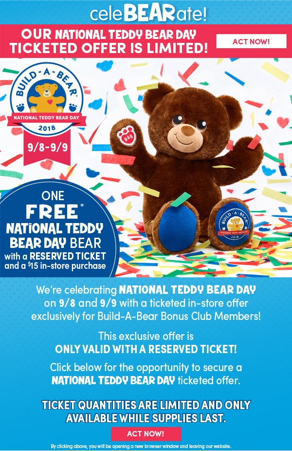 national teddy bear