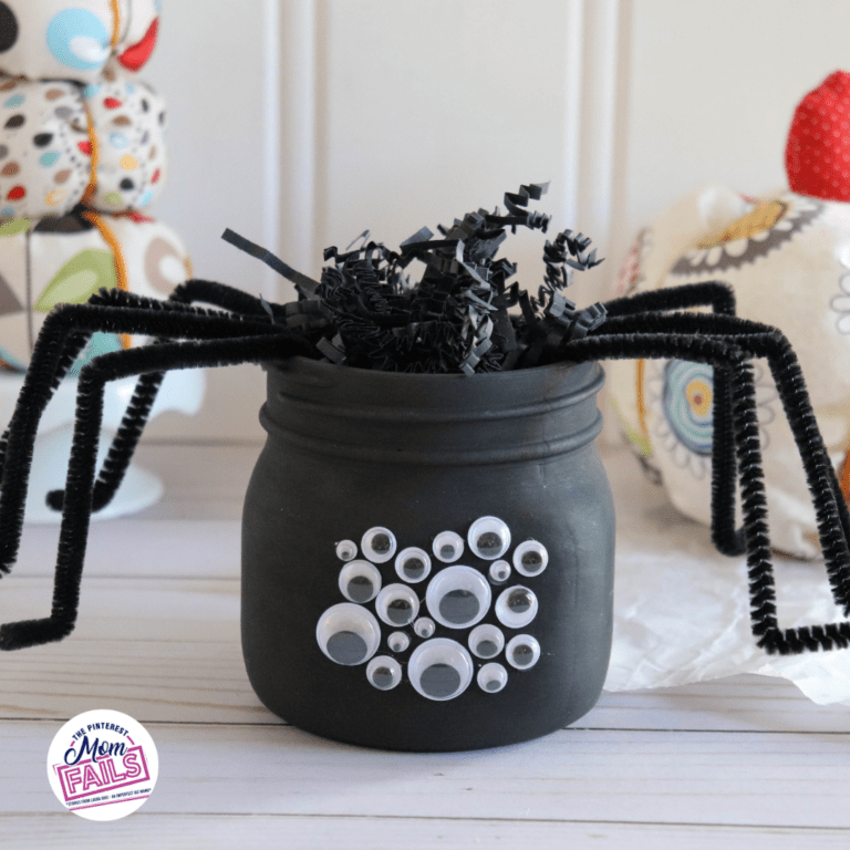 Mason Jar halloween craft