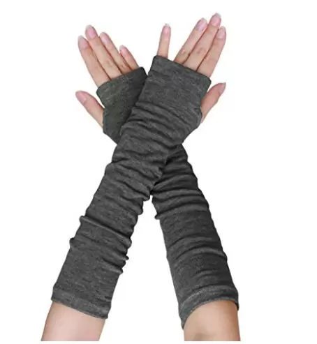 Fingerless Arm Warmer Gloves