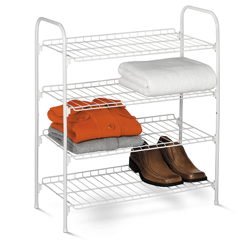 Honey-Can-Do Wire Shoe & Accessory Rack