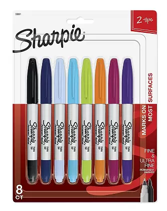 Sharpie Twin Tip Assorted 8 Pack