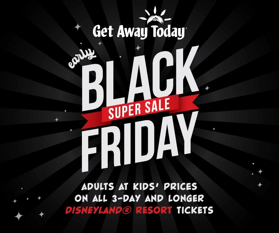 Disneyland Black Friday sales and cyber monday sale