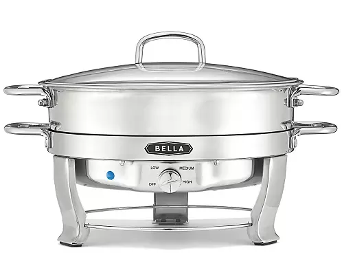 Bella 5-Qt. Stainless Steel Electric Chafing Dish