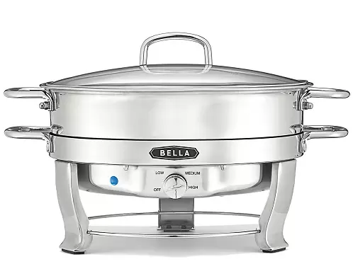 Bella 5-Qt. Stainless Steel Electric Chafing Dish $35.99 (Reg $59.99)