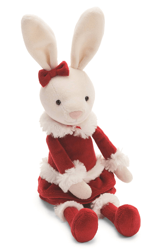 Christmas Small Bitsy Bunny Stuffed Animal