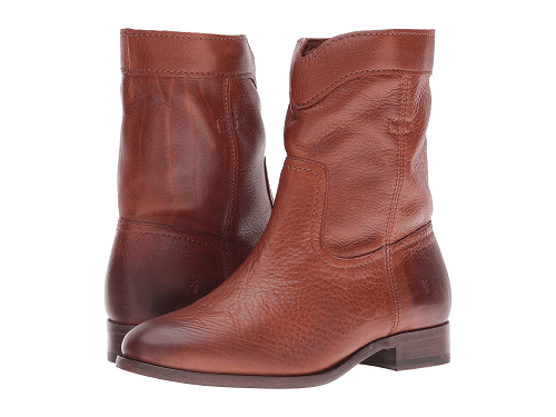 frye cara short leather boot
