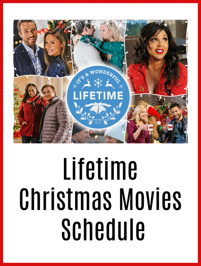 Lifetime Christmas Movies Line Up through December Thrifty NW Mom