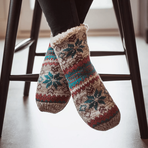 MUK LUKS Women’s Cabin Socks $11.99 + Free Shipping