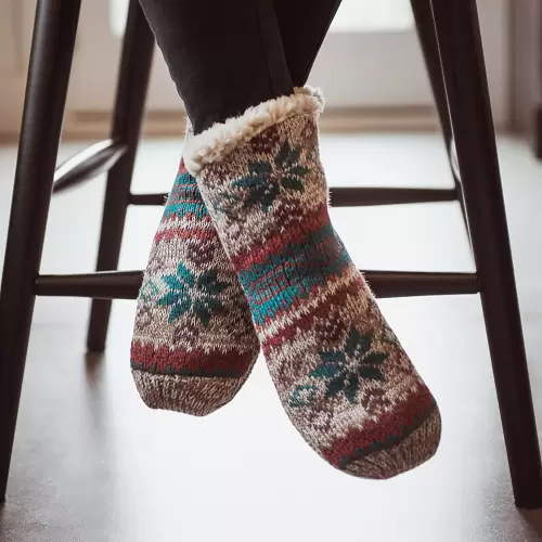 MUK LUKS Women's Cabin Socks