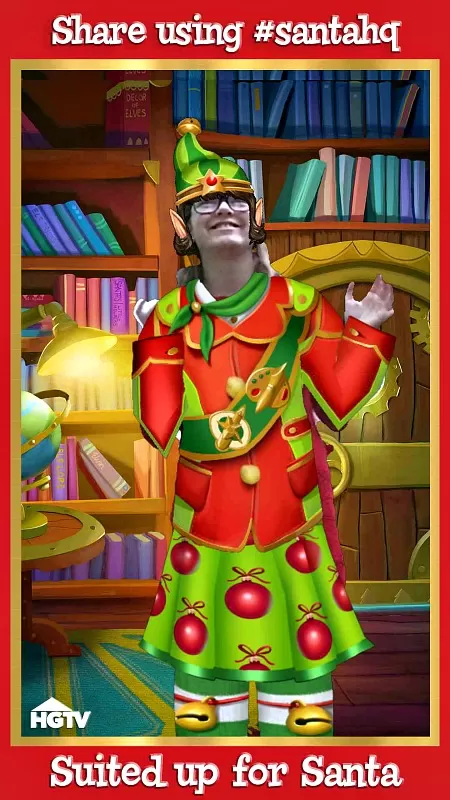 Santa HQ Elf Yourself Picture