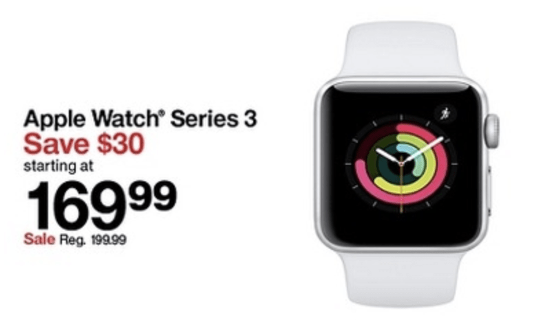 Target Apple Watch on Black Friday