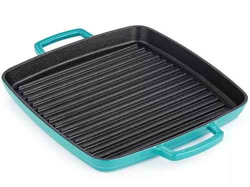 Martha Stewart Collection 11″ Enameled Cast Iron Grill Pan $29.99 (Reg $99.99)