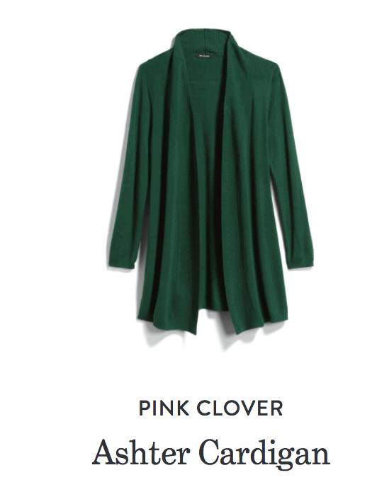 Stitch Fix Pink Clover Cardigan