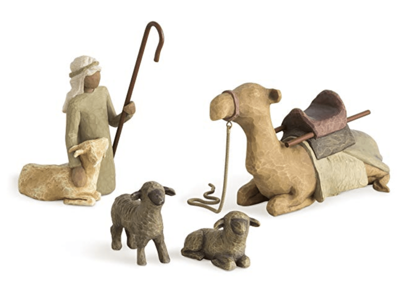 Willow Tree Shepherd & Stable Animals