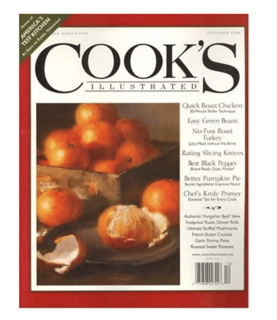 Cook’s Illustrated Magazine Subscription – $8.99 a Year! (74% Off)