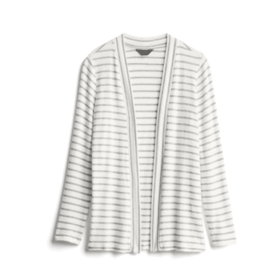 White & Grey Stripe Sweater from Stitch Fix