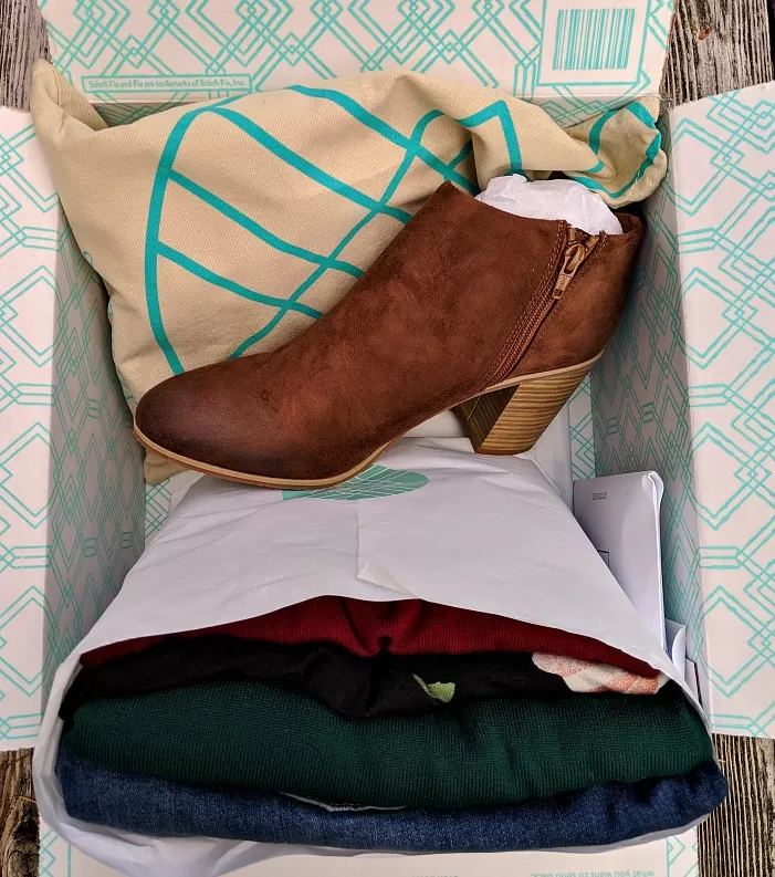 Stitch Fix Fall Box with Boots