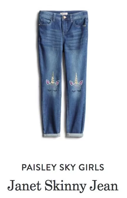 Stitch Fix Kids Unicorn Jeans