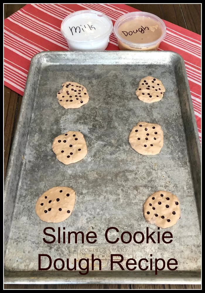 Slime Cookie Dough Recipe (Not Edible, But So Fun To Make)!