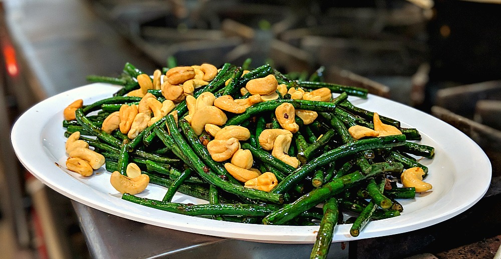 Chinese Long Beans with Cashews