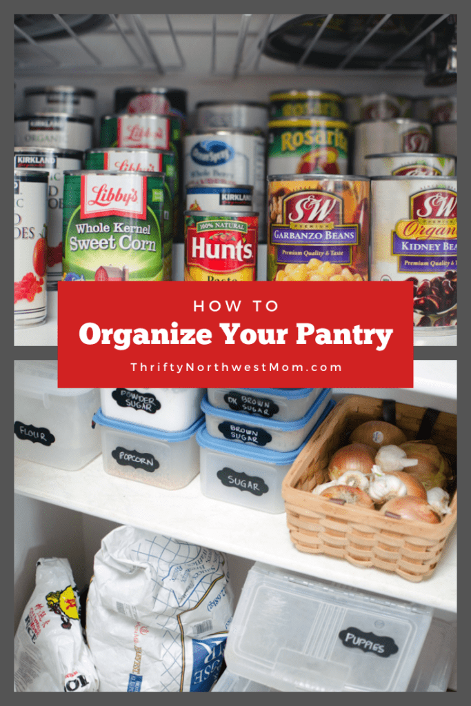 How To Organize Your Pantry On A Budget
