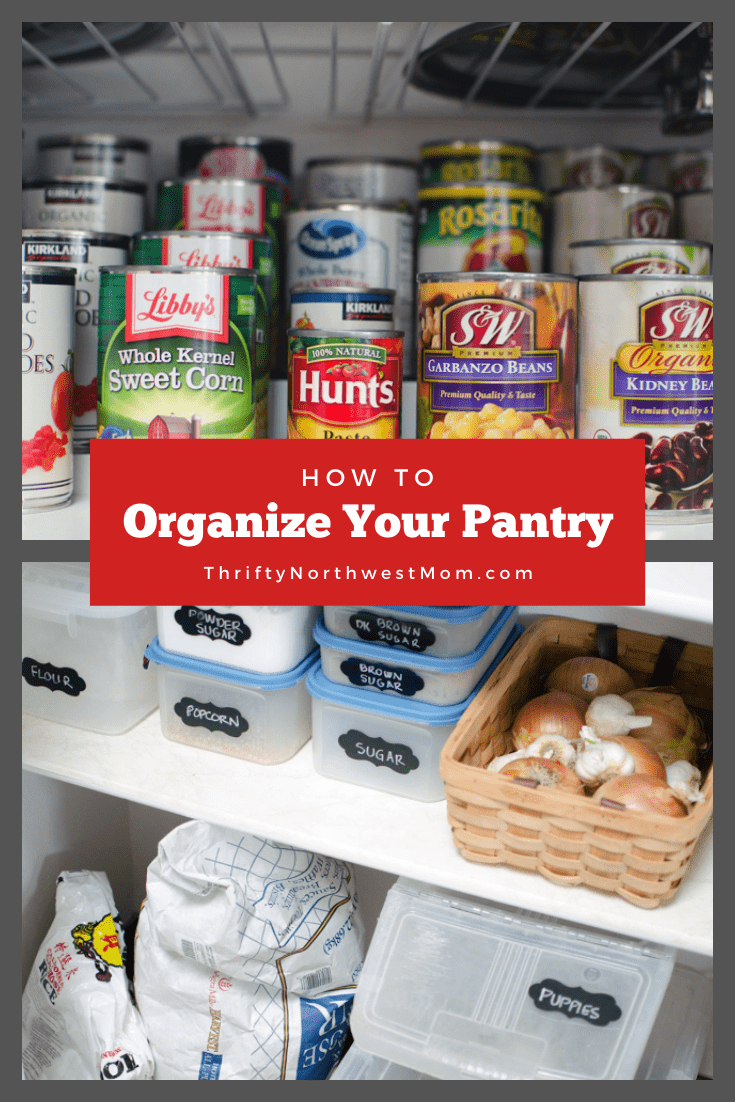 How to Organize your Pantry