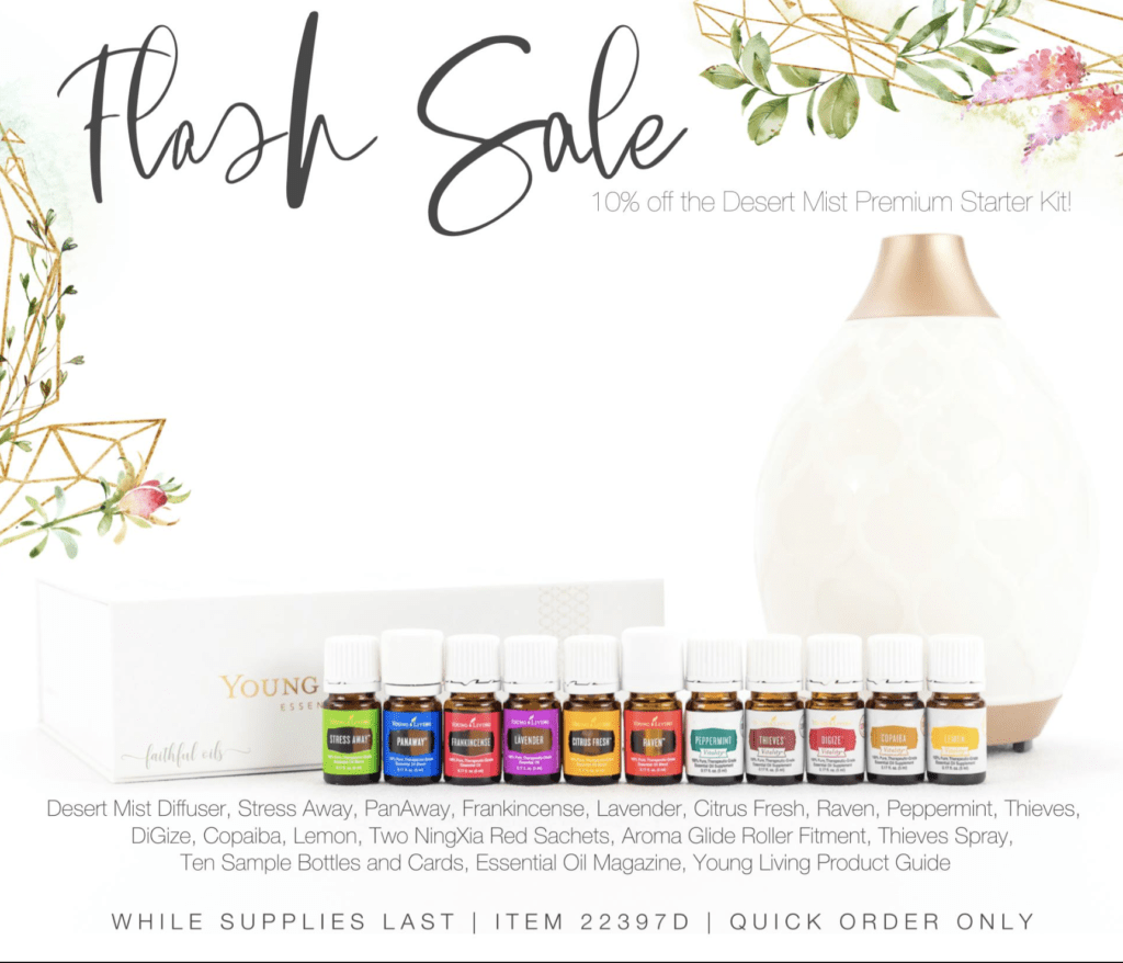 Essential Oils Sale – Special Premium Starter Kit Sale – 10% Off