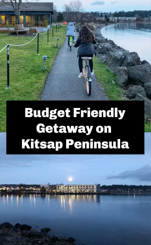 Check out this budget friendly getaway on the Kitsap Peninsula in Washington