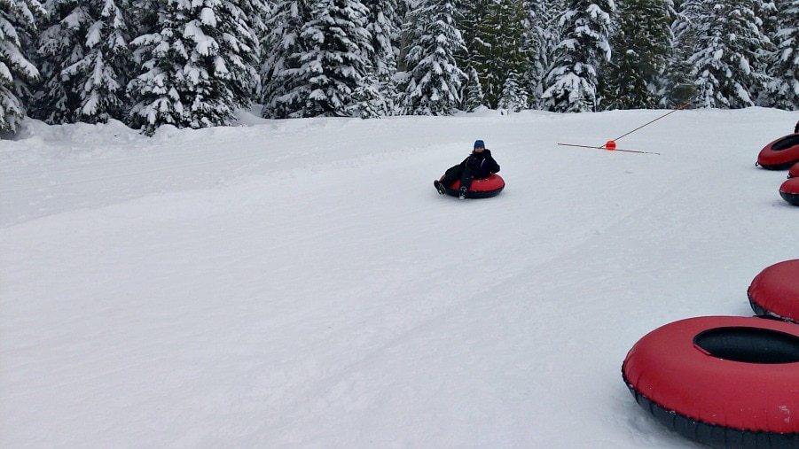 Tubing at White Pass Ski Area