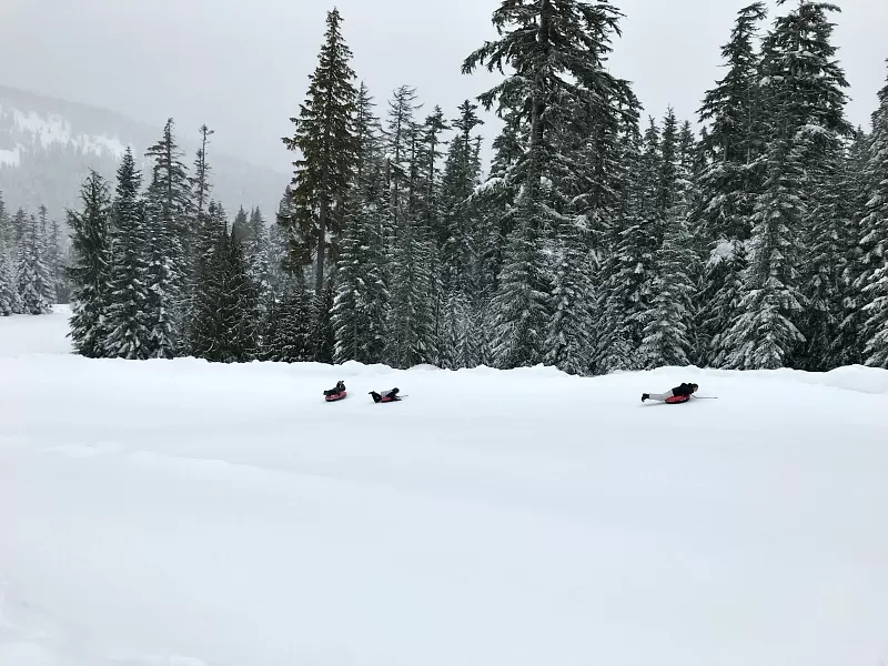 Tubing run at White Pass