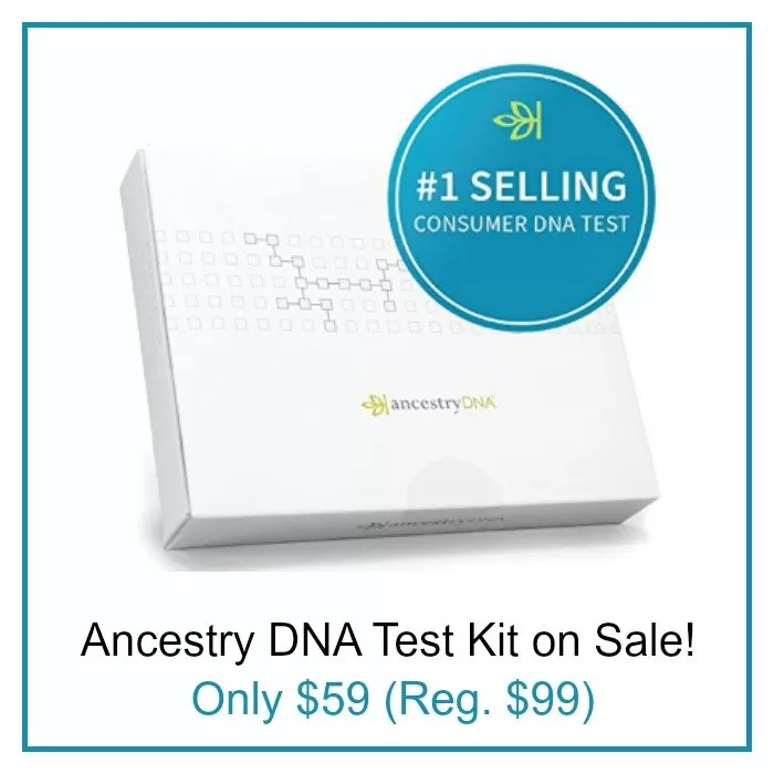 Ancestry DNA Sale – $49 (reg $99)!