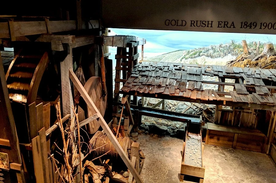 Gold Rush Era Exhibit at Royal BC Museum