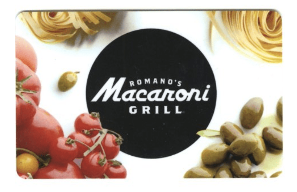 Romano's Macaroni Grill Gift Cards