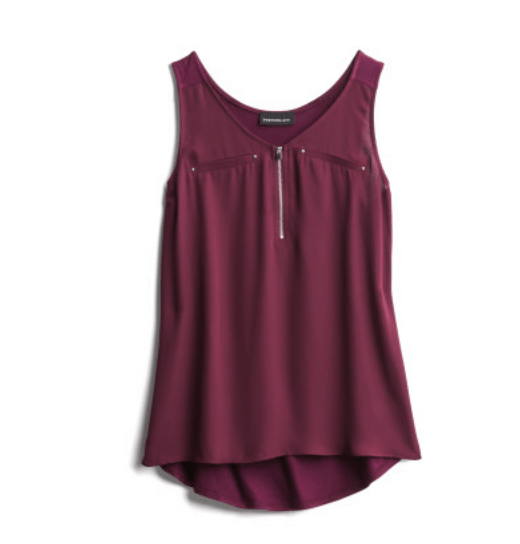 Stitch Fix Burgundy Tank Shirt