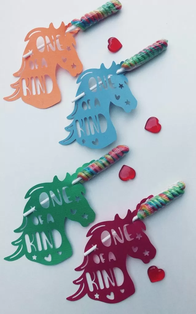 Unicorn Valentines – So Easy To Make!