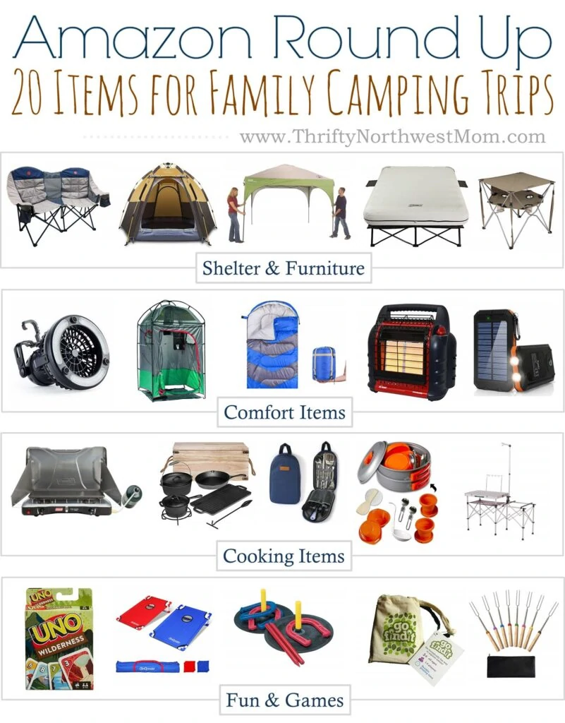 Camping Gear List For Beginners & Families – Makes Set Up for Camping Easy!