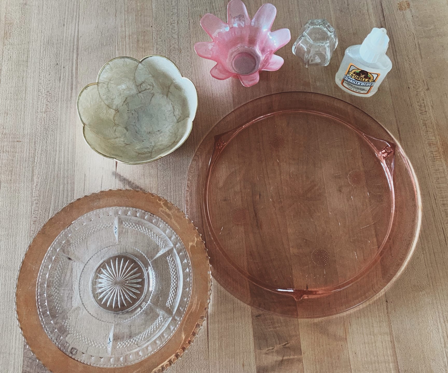 Glass Flowers Using Recycled Glass Plates To Make Beautiful Flower