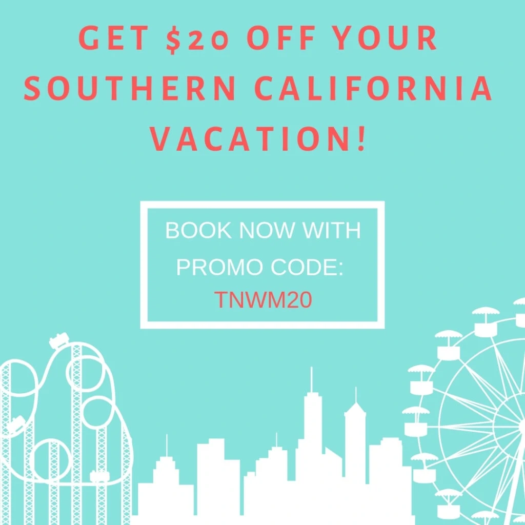 Promo Code For Disneyland or Southern California Vacations – Extra $20 Off!