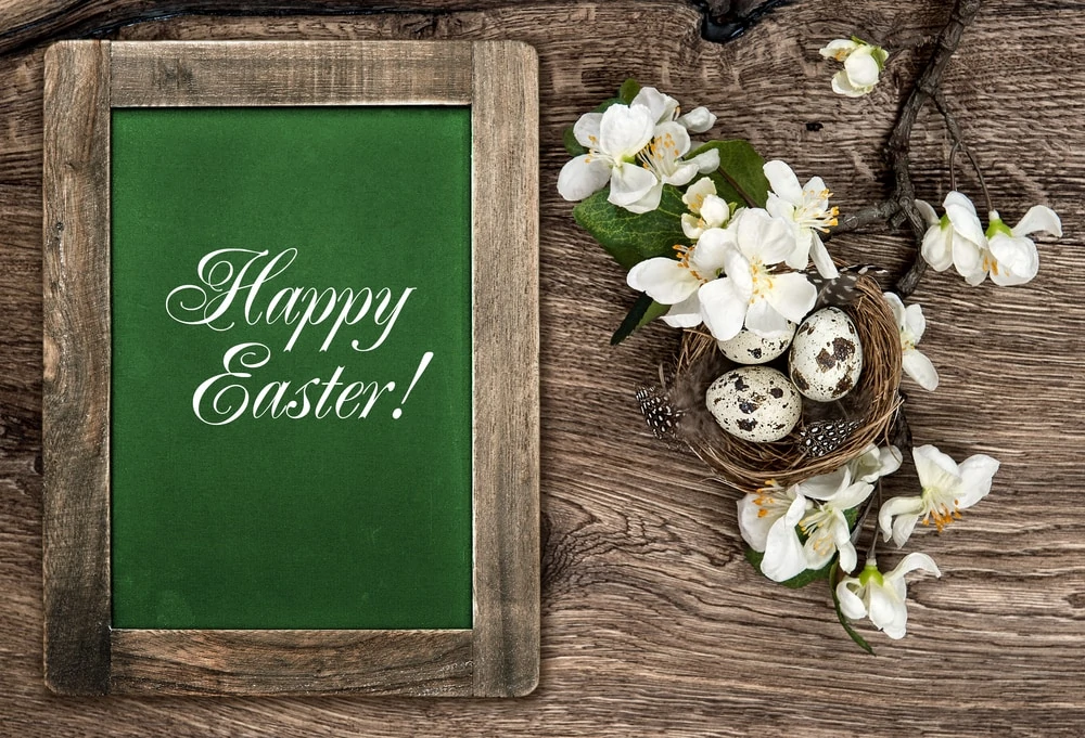 Happy Easter from our Families to Yours!
