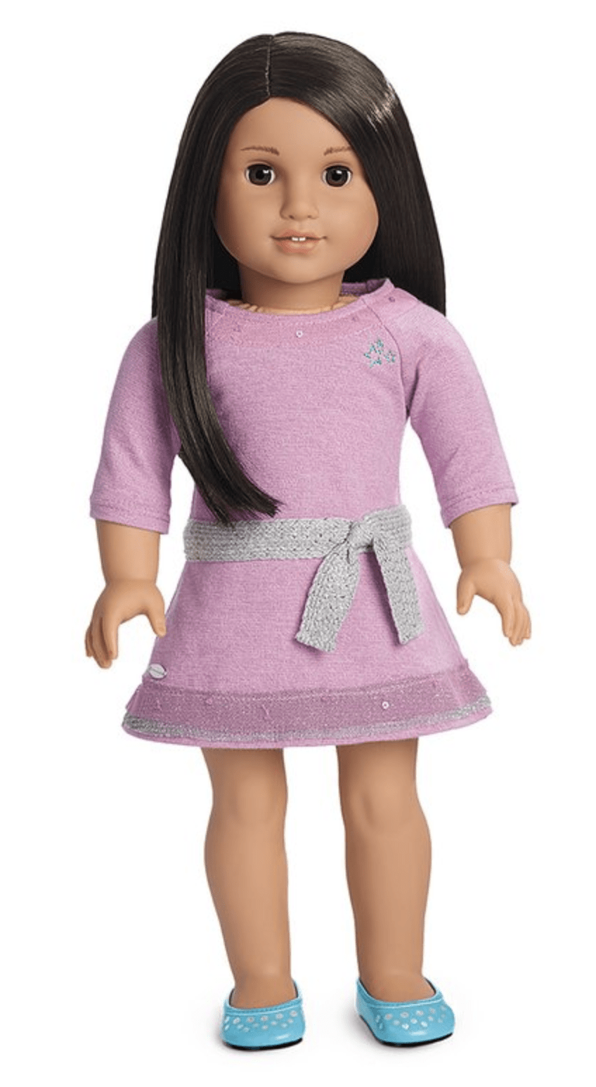 American Girl Doll Dress & Shoes