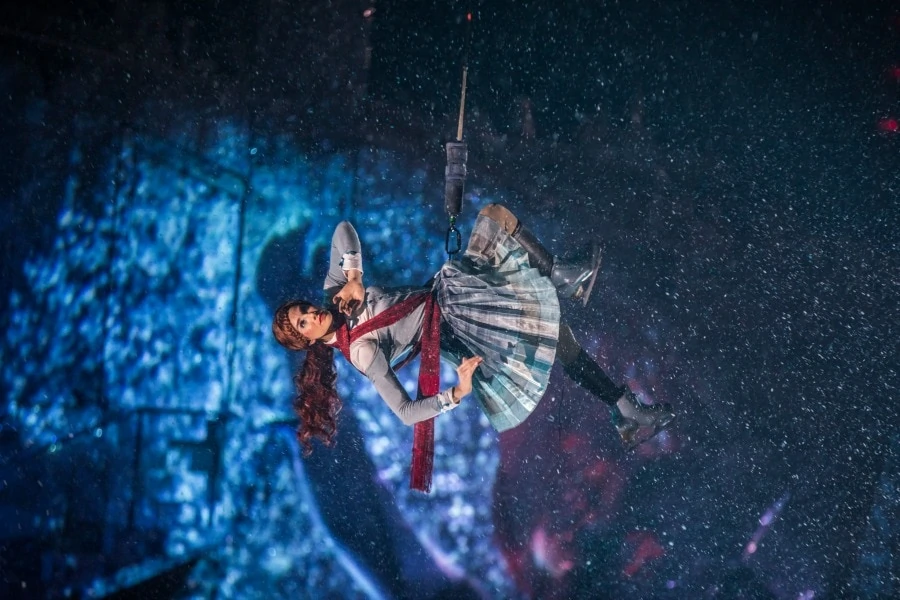 Crystal character of Cirque du Soleil Show on Ice