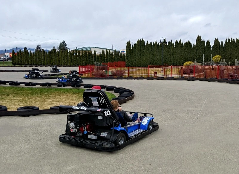 Go Karts at Triple Play Resort