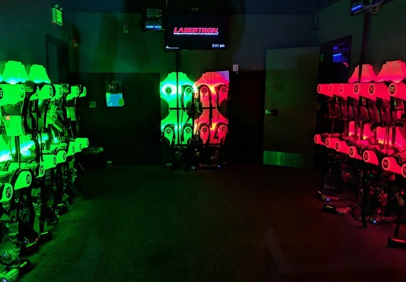 Inside Laser Tag at Triple Play Idaho