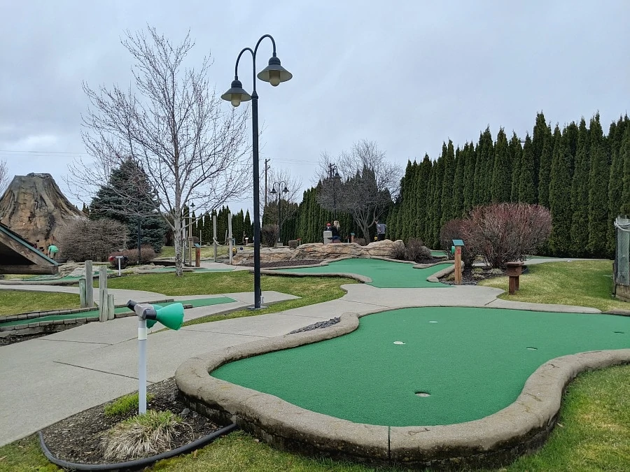 Mini Golf at Triple Play Resort