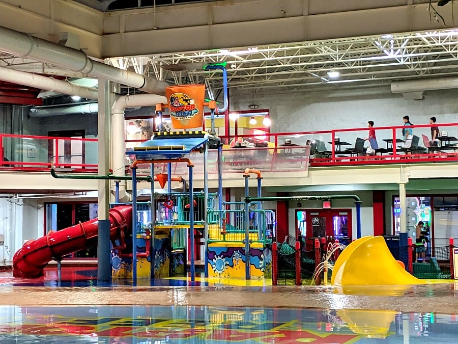 Raptor Reef Water Park Kids Play Area